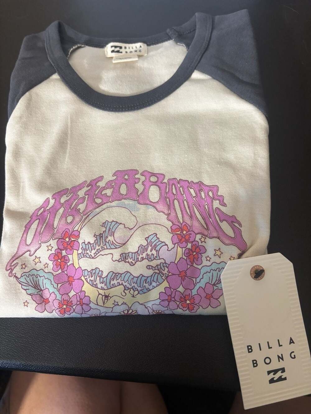 Billabong Mystic Wave Cropped Raglan T-Shirt